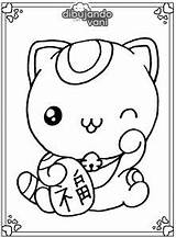 Maneki sketch template