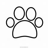 Coloring Paw Print Pages Ultra sketch template