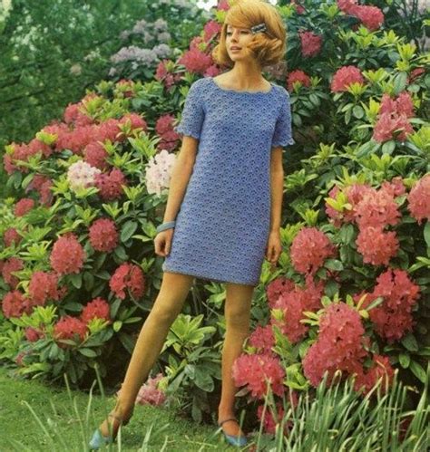 i love the simplicity of 60s fashion simple shift with matching shoes and a hairslide
