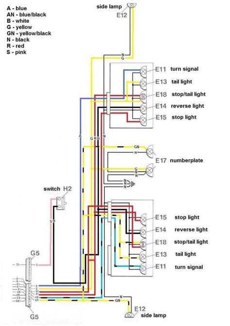 diagram ez wiring  circuit diagram  blinker  taillight mydiagramonline