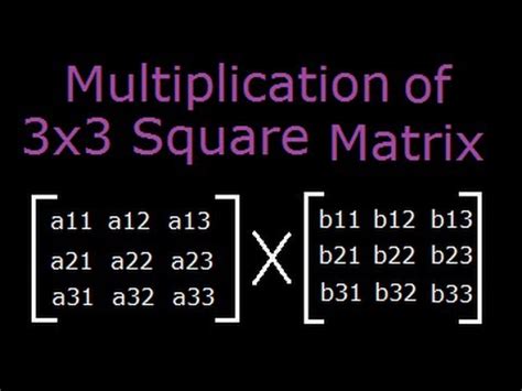 multiplication   matrices matrix multiplication youtube