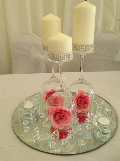 Centrepiece Hire Melbourne Wine Glass Centerpieces Diy Wedding Table