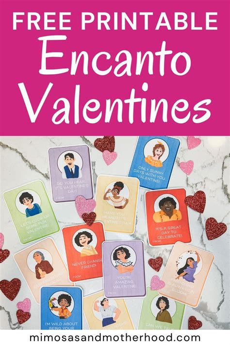 printable encanto valentines day cards    printable