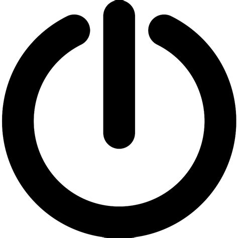 power symbol vector svg icon svg repo