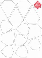 Paper Piecing Templates English Printable Epp Shape Wafers Visit sketch template