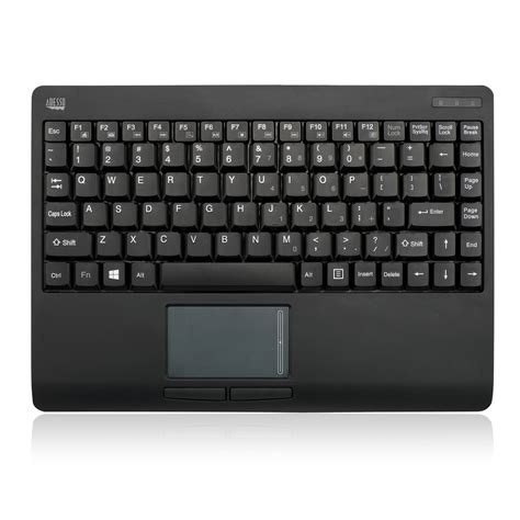 adesso wkb ub wireless mini touchpad keyboard  mighty ape australia