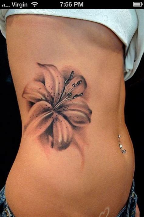 wanted a lily for so long girly tattoos tattoos realistic flower tattoo