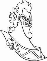 Hades Coloring Pages Zeus Drawing Greek God Face Hercules Drawings Cartoon Easy Disney Draw Color Sketch Colouring Printable Sketches Paintingvalley sketch template