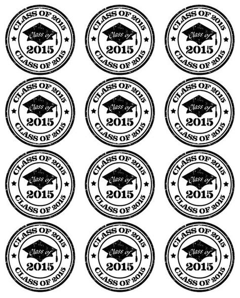 graduation cupcake toppers  graduation  announceitfavors