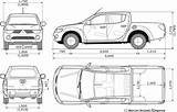 L200 Mitsubishi Blueprints Cab Double Pickup 2008 Truck Blueprint Off Road Autos Cars Getoutlines Bumpers Car Pick Dimensions Carros Topworldauto sketch template