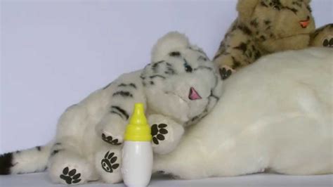 wowwee alive mini white tiger cub robotic animal hd youtube