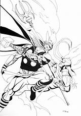 Loki Thor Marvel Eso2001 Belle Wolverine Designlooter sketch template