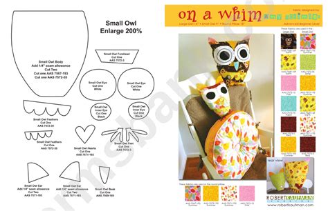 owl puppet template printable