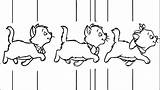 Aristocats Walking Coloring Disney Cats Three Wecoloringpage Pages Cat Cartoon sketch template