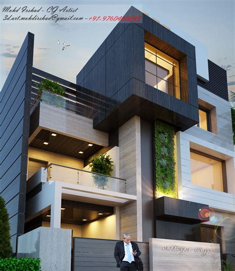 pin   art freelance designer   art architectural visualization  storey house