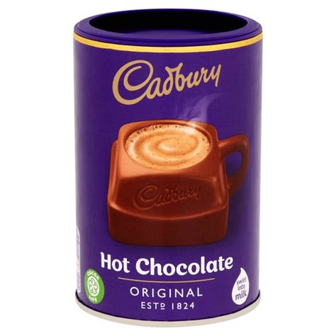 morrisons cadbury drinking chocolate hot chocolate tub gproduct information