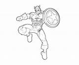 Captain America Coloring Pages Printable Shield Superhero Color War Civil Print Kids Drawing Coloring4free Movie Marvel Template Avengers Man Prints sketch template