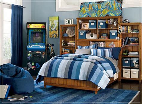 modern blue color scheme  boys kids bedroom irooniecom