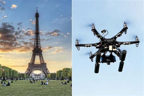 paris drone alert sightings  unmanned craft  major landmarks sparks security scare