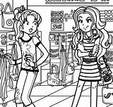 Dork Diaries Nikki Mackenzie Coloring Pages Printable Runs Into Diary Characters Print Printables Posters Color Wallpaper Fanpop Book Wikia Trouble sketch template