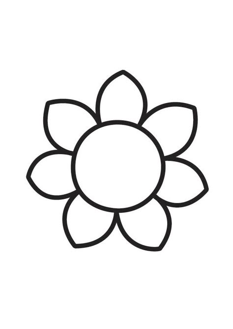 big flower coloring pages flower coloring page