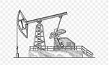 Pumpjack Petroleum Designschablone Erdöl Benzinkanister Abbildung sketch template