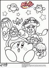 Kirby Coloring Pages Print Printable Mario Nintendo Popular Kids Fire Colors Team Game Coloringhome Getdrawings Super Choose Board Comments sketch template