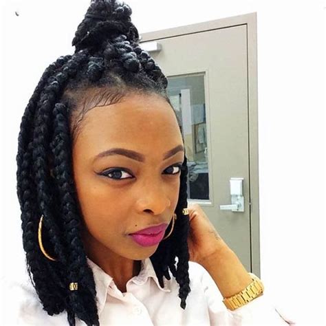 42 chunky cool jumbo box braids styles in every length