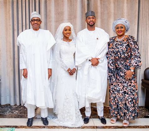 Photos From The Wedding Of President Buhari S Daughter Hanan