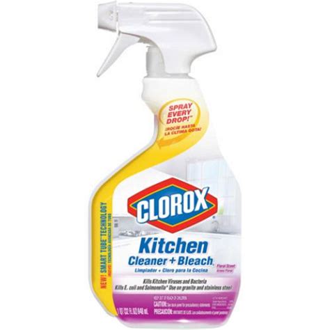 clorox kitchen cleaner  bleach  floral scent  oz