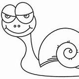 Slimy Snail Surfnetkids Coloring sketch template