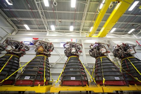 space shuttle main engines ssme engine shop wide angle flickr