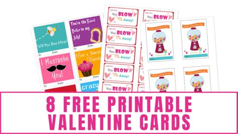 printable valentine cards freebie finding mom