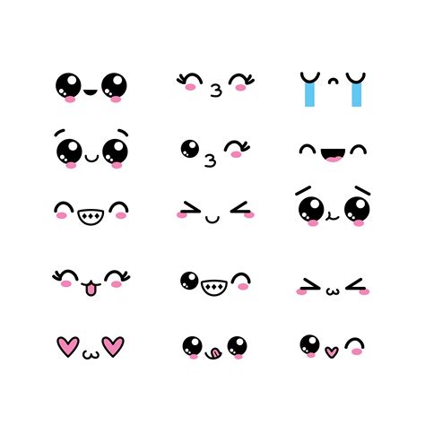 ideas de emoji disenos de unas caritas kawaii para dibujar images the
