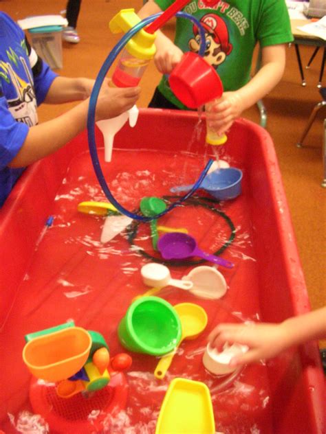 kindergarten kids water table