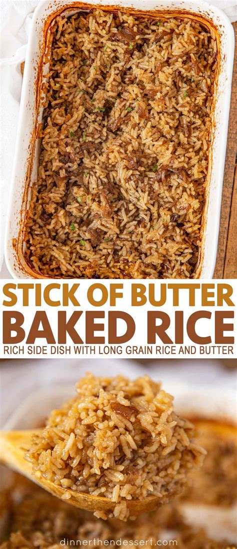 easy stick  butter rice recipe rice consomm dinner  dessert