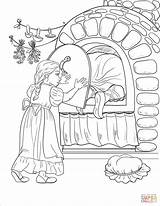 Gretel Coloring Hansel Oven Stove Witch Shuts Iron Door Et Herself Gets While Into Pages Coloriage Illustration Sorcière Sorciere Getcolorings sketch template