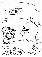 Nemo Coloriages Poulpe Stingray Nexo sketch template