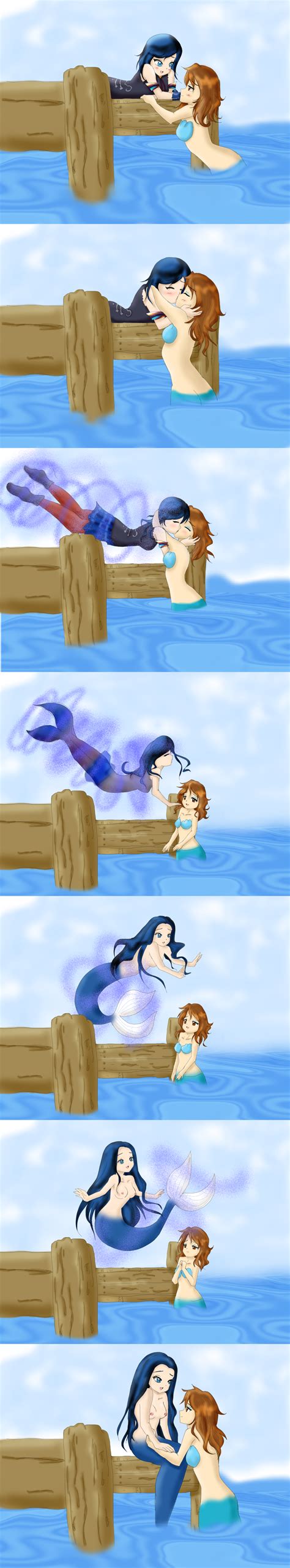 Mermaid Transformation Favourites By Puzzle1022 On Deviantart