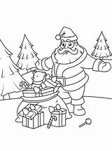Colorare Kleurplaat Babbo Claus Kerstman Kerstmis Disegni Weihnachtsmann Geschenken Coloring Pacchi Kerst Pakjes Ausmalbild Facili Aspettandonatale Zit Printen Bambini Malvorlage sketch template