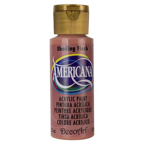 decoart americana  oz shading flesh acrylic paint da   home