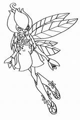 Digimon Coloring Pages Lillymon Palmon Lilymon Coloring4free Togemon Evolution Sheets Change Line Anycoloring Color sketch template