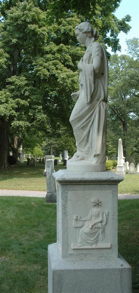 statue of hygeia conserved 2008 mount auburn cemetery
