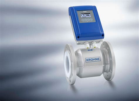 krohne offers optiflux  electomagnetic flowmeter