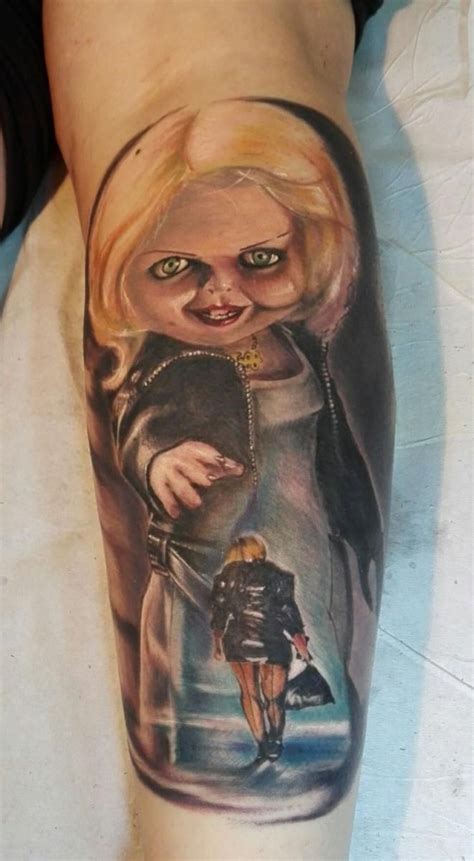 Bride Of Chucky Tattoo By Andres Limited Availability At