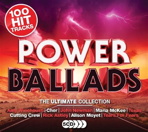 power ballads cd box set free shipping over £20 hmv store