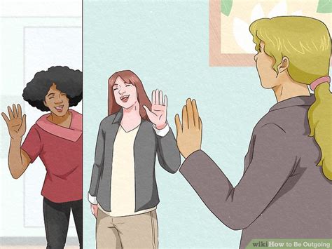 4 ways to be outgoing wikihow