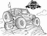 Jeep Coloring Pages Drawing Mountain Monster Printable Truck Sheets Car Color Drawings Off Wrangler Kids Books Coloringpagesfortoddlers Cars Boys Cool sketch template