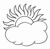 Coloring Cloud Printables Pages Printable Clipart Cliparts Computer Designs Use sketch template