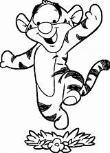 Tigger Adults sketch template